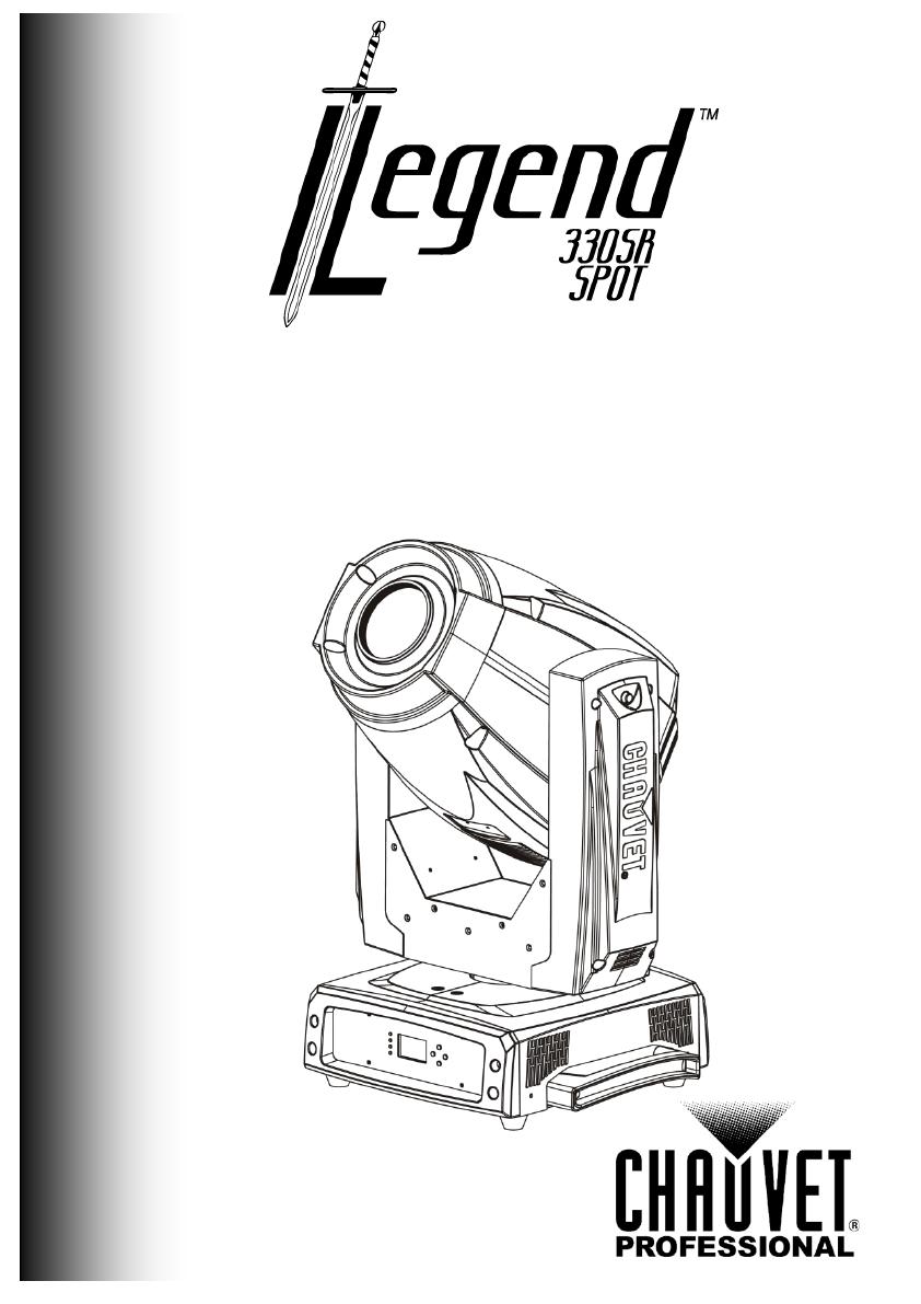 Chauvet LEGEND Guia de referencia