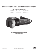 3M Cut-Off Wheel Tools Instrucciones de operación