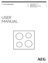 AEG HG755820UM Manual de usuario