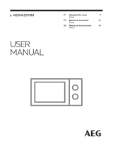 AEG KEK442910M Manual de usuario
