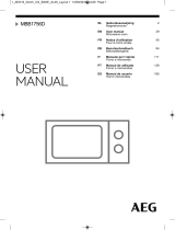 AEG MBB1756D-M Manual de usuario