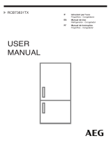 AEG RCB73831TX Manual de usuario