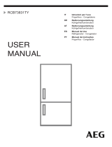 AEG RCB73831TY Manual de usuario