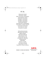 Aeg-Electrolux at 30 series Manual de usuario