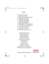 AEG Electrolux precision at 6000 Manual de usuario