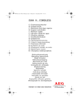 Aeg-Electrolux EWA1100 Manual de usuario