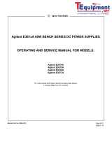 Agilent Technologies E3614A Manual de usuario