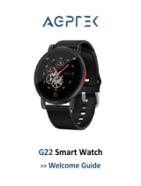AGPtek G22 Smart Watch El manual del propietario
