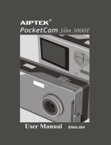 AIPTEK POCKETCAM SLIM 3000 Manual de usuario