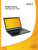 AIRIS Portatil Praxis N1102 Manual de usuario