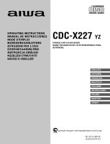 Aiwa CDC-X227 YZ Manual de usuario