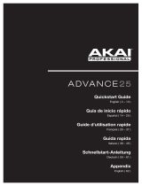 Akai Advance 25 Guía del usuario