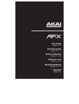 Akai AFX Manual de usuario