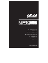 Akai MPK25 Manual de usuario