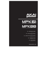 Akai MPK61 El manual del propietario