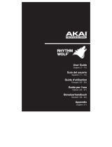 Akai Rhytm Wolf Manual de usuario