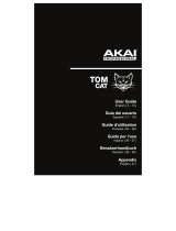 Akai Professional Tom Cat Manual de usuario