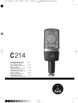 AKG C214 Stereo Set Manual de usuario