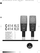 AKG C414 XLS Manual de usuario