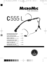 AKG C555 L Manual de usuario