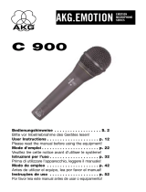 AKG C 900 El manual del propietario