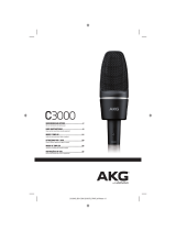 AKG C3000 El manual del propietario