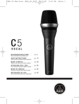 AKG C5 VOCAL Manual de usuario