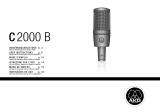 AKG Acoustics C2000B Manual de usuario