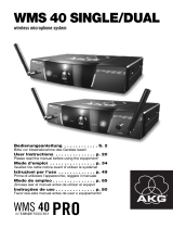 AKG Acoustics WMS 40 PRO Manual de usuario