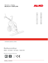 AL-KO Slåtterbalk BM 660 III Manual de usuario