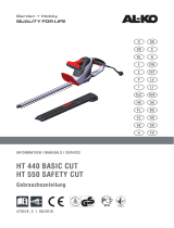 AL-KO HT 550 Safety Cut Electric Hedgetrimmer Manual de usuario