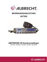 Albrecht AE7500 Manual de usuario