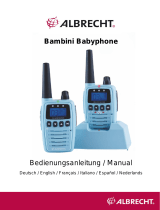 Albrecht Bambini Babyphone El manual del propietario