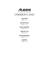 Alesis Crimson II SE Mesh Kit Manual de usuario