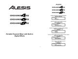 Alesis GigaMix 8FX Manual de usuario