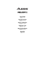 Alesis Melody 61 El manual del propietario