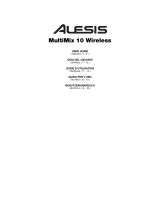 Alesis MultiMix 10 Wireless El manual del propietario