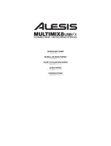 Alesis MultiMix 8 USB FX Manual de usuario