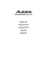 Alesis Performance Pad Pro Manual de usuario