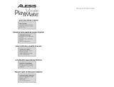 Alesis Playmate Vocalist Manual de usuario
