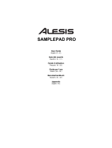 Alesis SamplePad Pro Manual de usuario