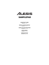 Alesis SamplePad Percussion Multi Pad Manual de usuario