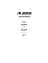 Alesis SampleRack Guía del usuario