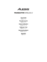 Alesis TransActive Wireless 2 Manual de usuario