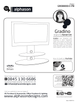 Alphason Gradino Cantilever Manual de usuario
