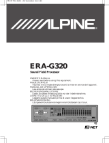 Alpine ERA-G320 El manual del propietario