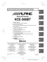Alpine KCE-300BT Manual de usuario