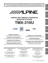 Alpine TMX-310U El manual del propietario