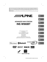 Alpine INE-W INE-W990BT El manual del propietario