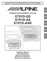 Alpine X702D-Q5 Manual de usuario